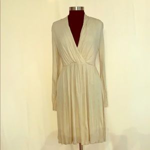 Wrap-front dress